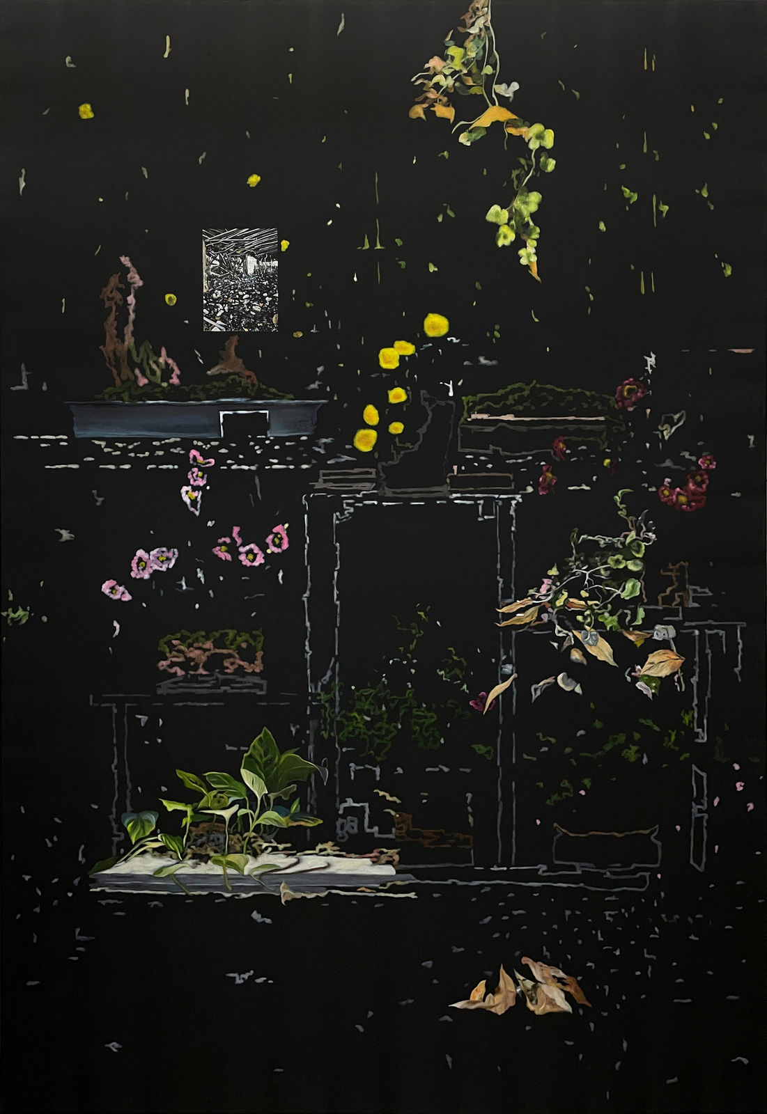 Untitled (Composition with the Kherson Library)