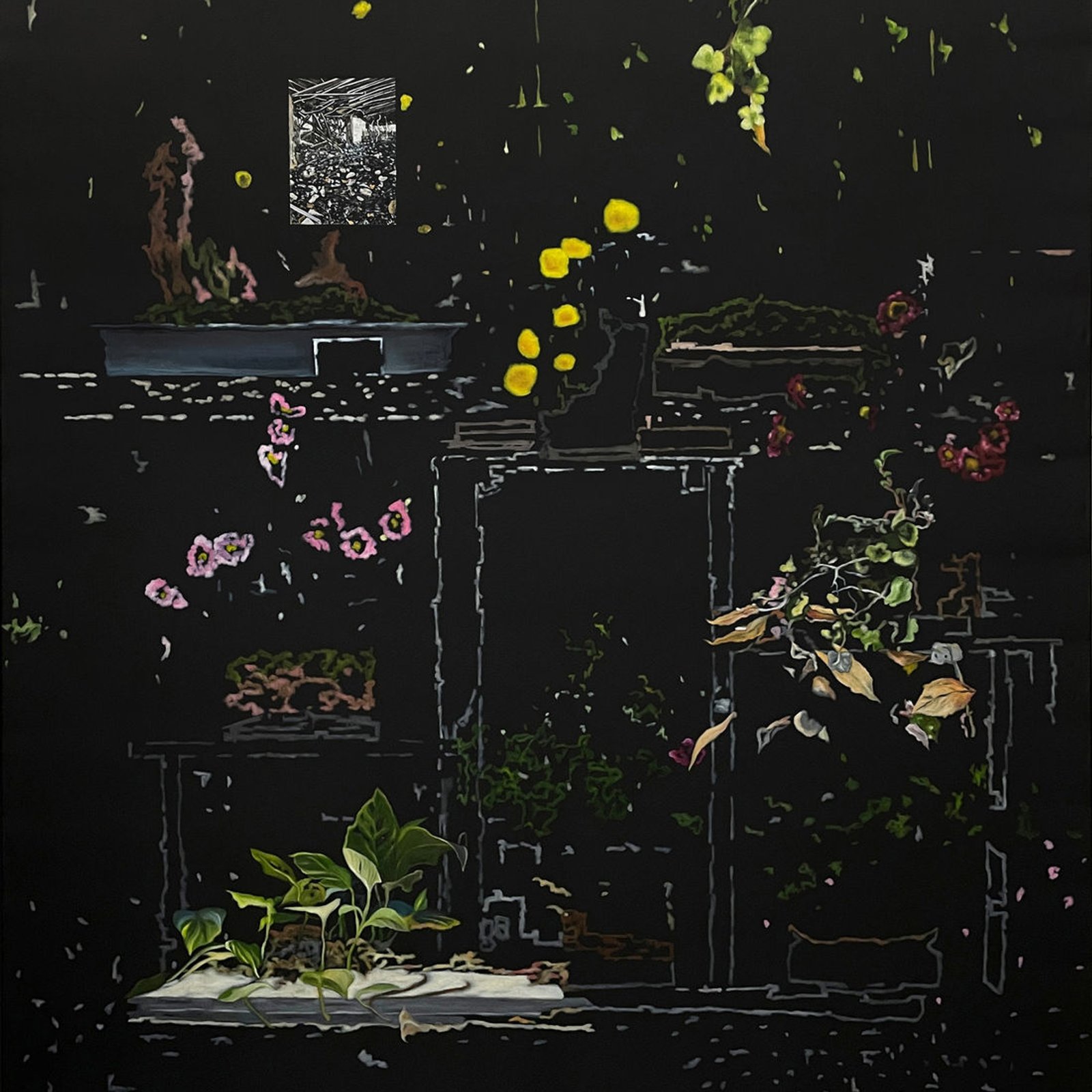 Untitled (Composition with the Kherson Library)
